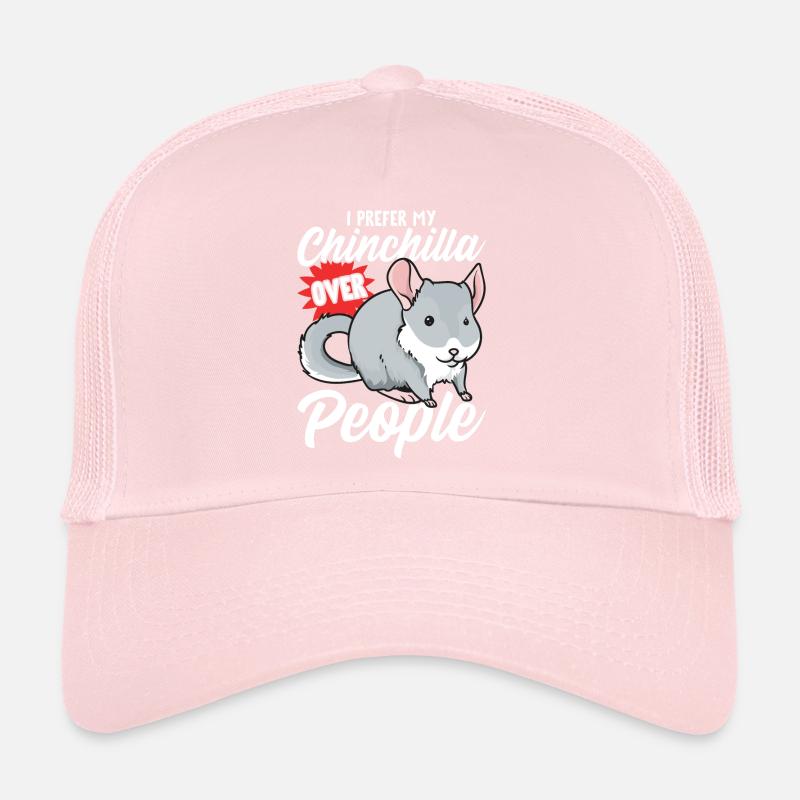 Chinchilla À propos des gens Casquette trucker 