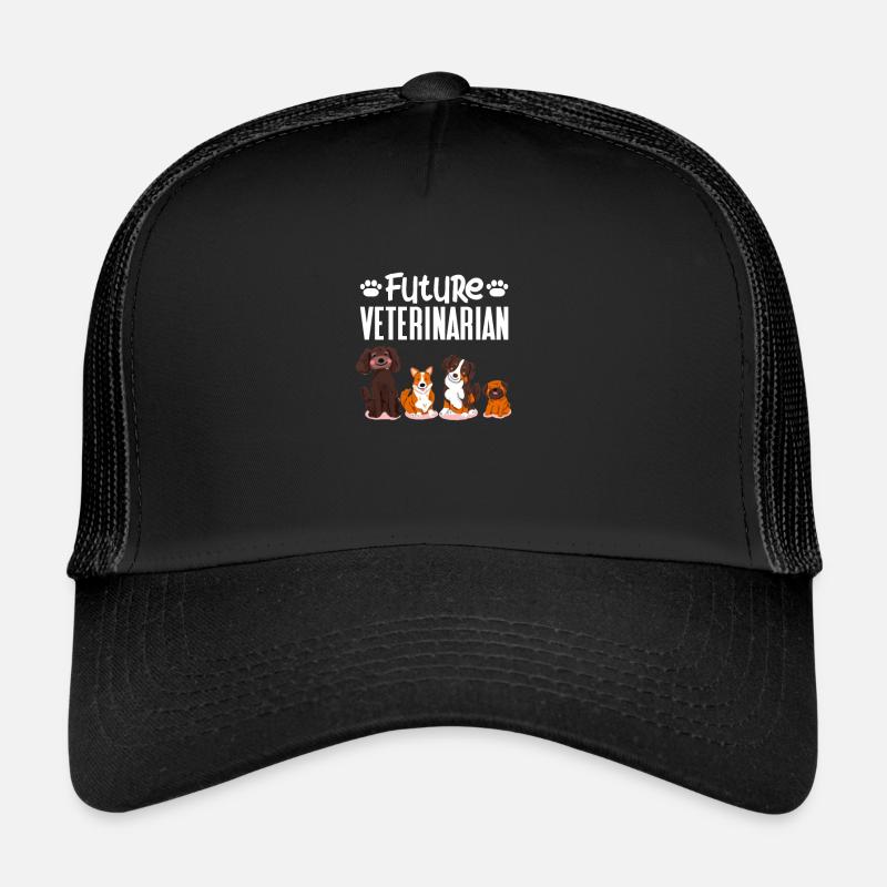Tierarzt - Trucker Cap - Schwarz/Schwarz