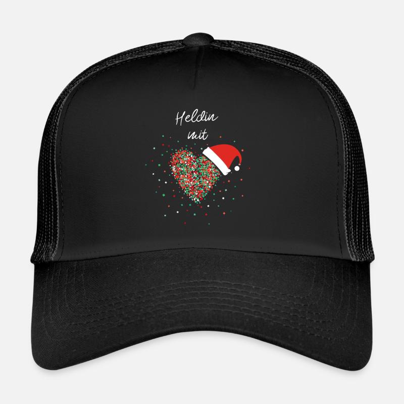 Heldin mit Herz Heldin des Alltags Christmas X-Mas Trucker Cap