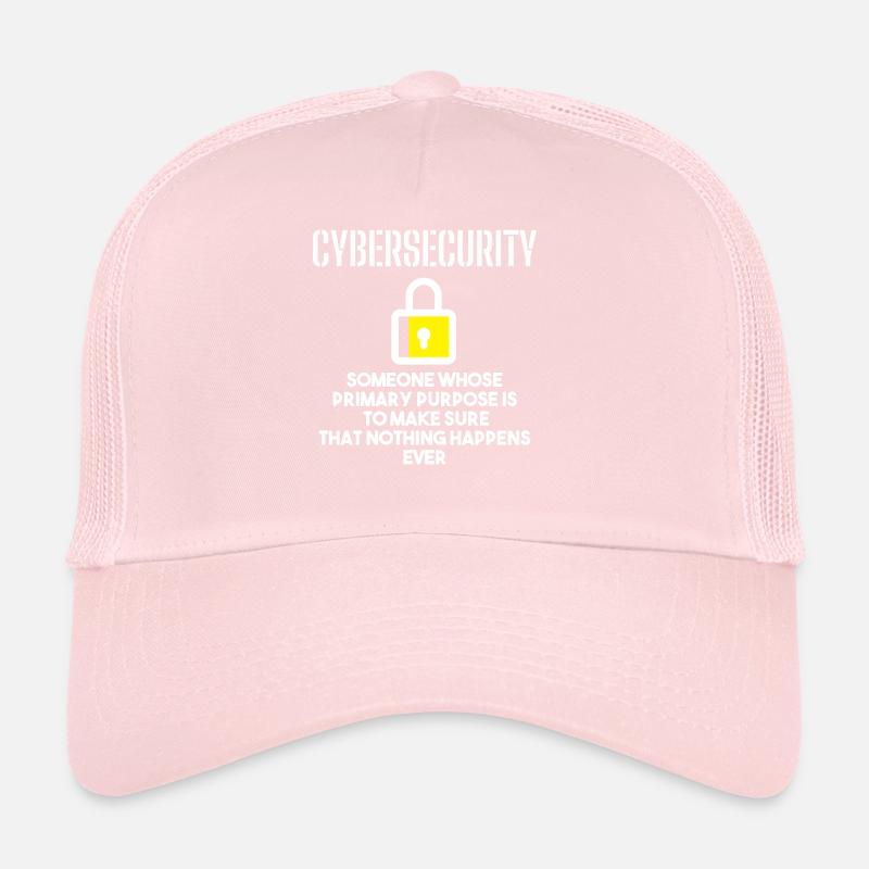 Cybersecurity - IT Security Computer Scientists Trucker Cap