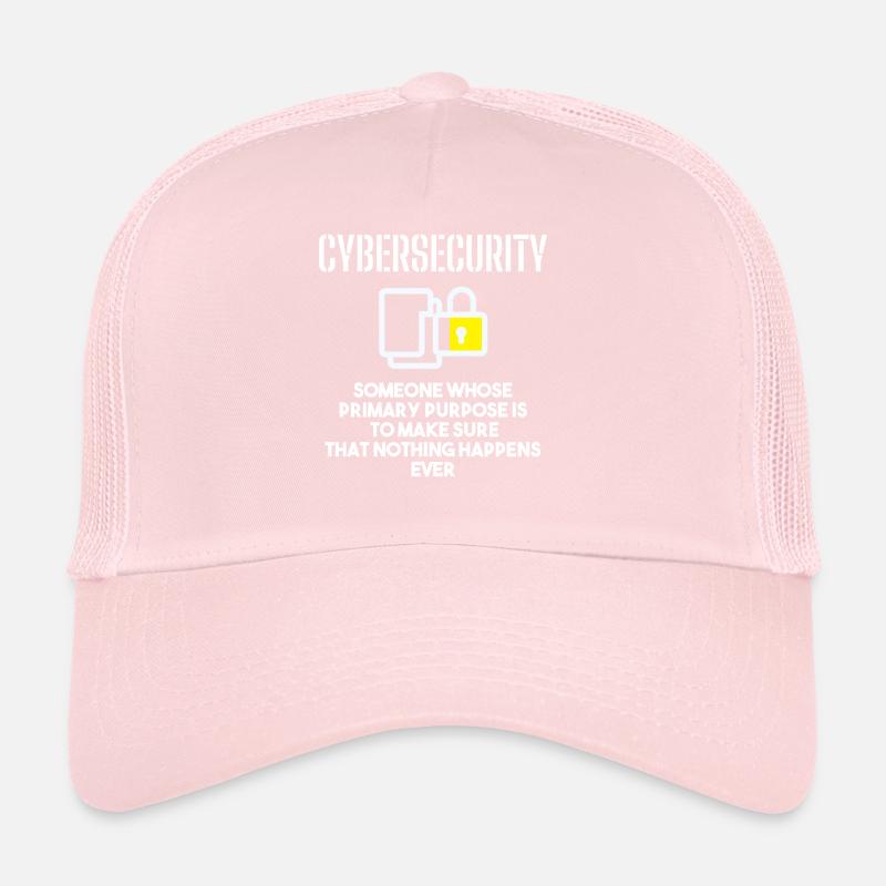 Cybersecurity - IT Security Computer Scientists Trucker Cap