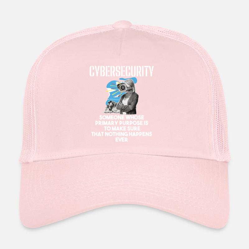 Cybersecurity - IT Security Computer Scientists Trucker Cap