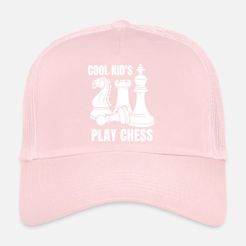 cool Kids play Chess Trucker Cap