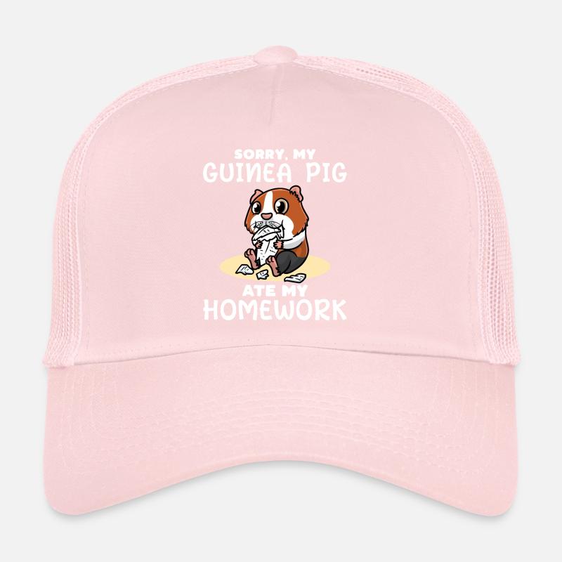 Le cochon d’Inde a mangé mes devoirs Casquette trucker 
