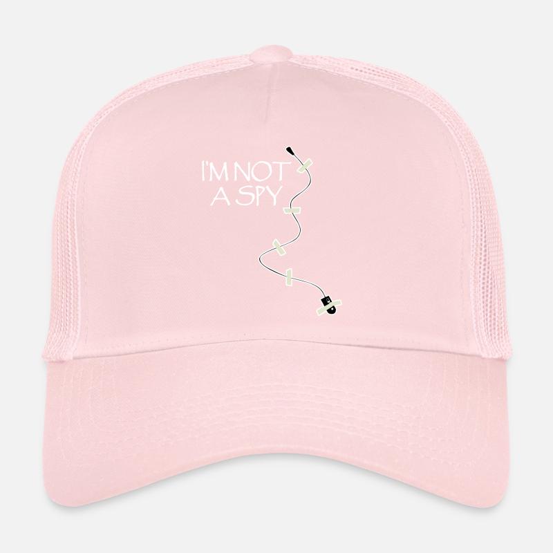 Eavesdropping Device Secret Agent Mikofon Spy Trucker Cap