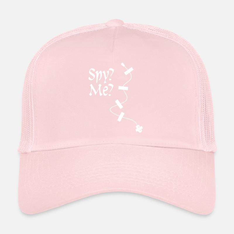 Spion Abhörgerät Spitzel Geheimagent Trucker Cap