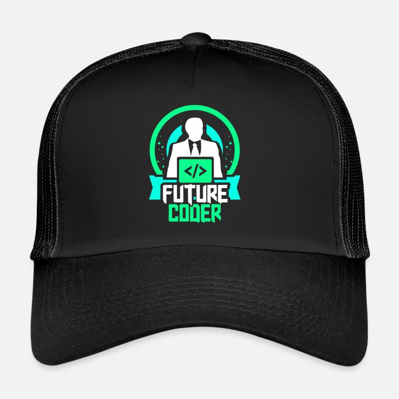 Code du programmeur de codage du futur codeur Casquette trucker 