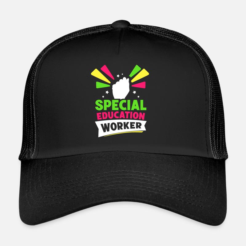 Travailleurs de l’enfance en difficulté Enseignants de l’enfance en difficulté Casquette trucker 