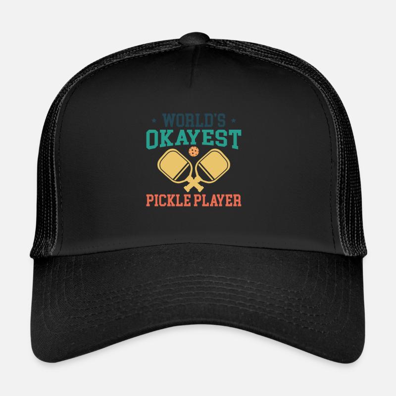 Joueur de pickle ball le plus correct au monde Casquette trucker 