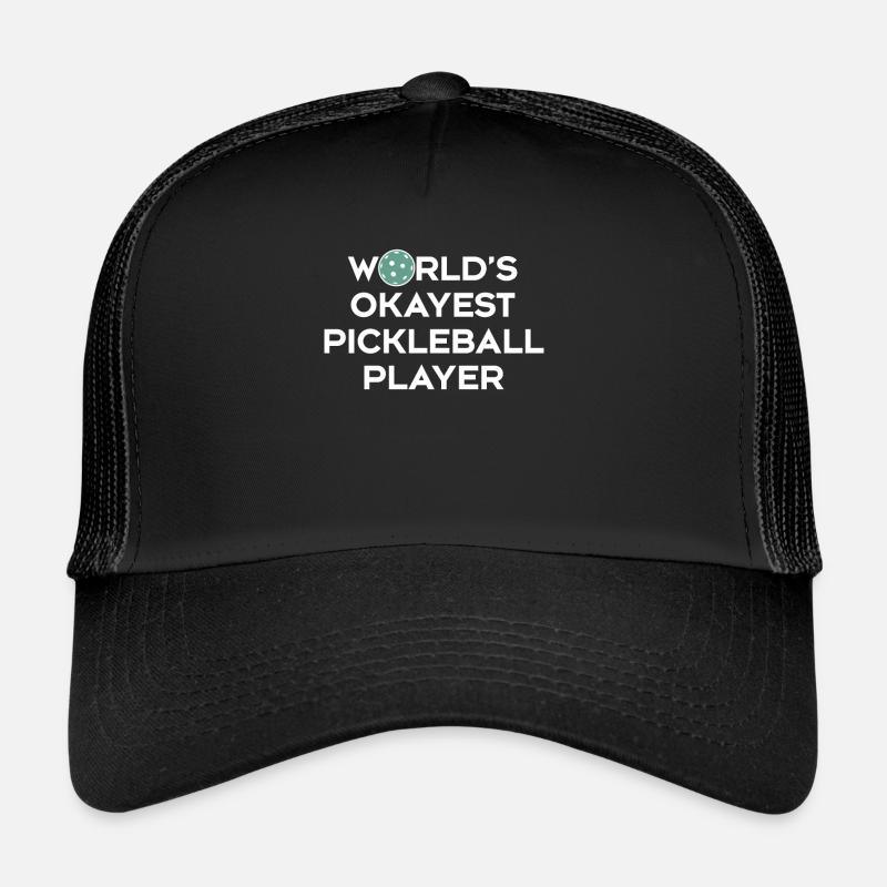 Maillot de joueur de pickleball le plus correct du monde Casquette trucker 
