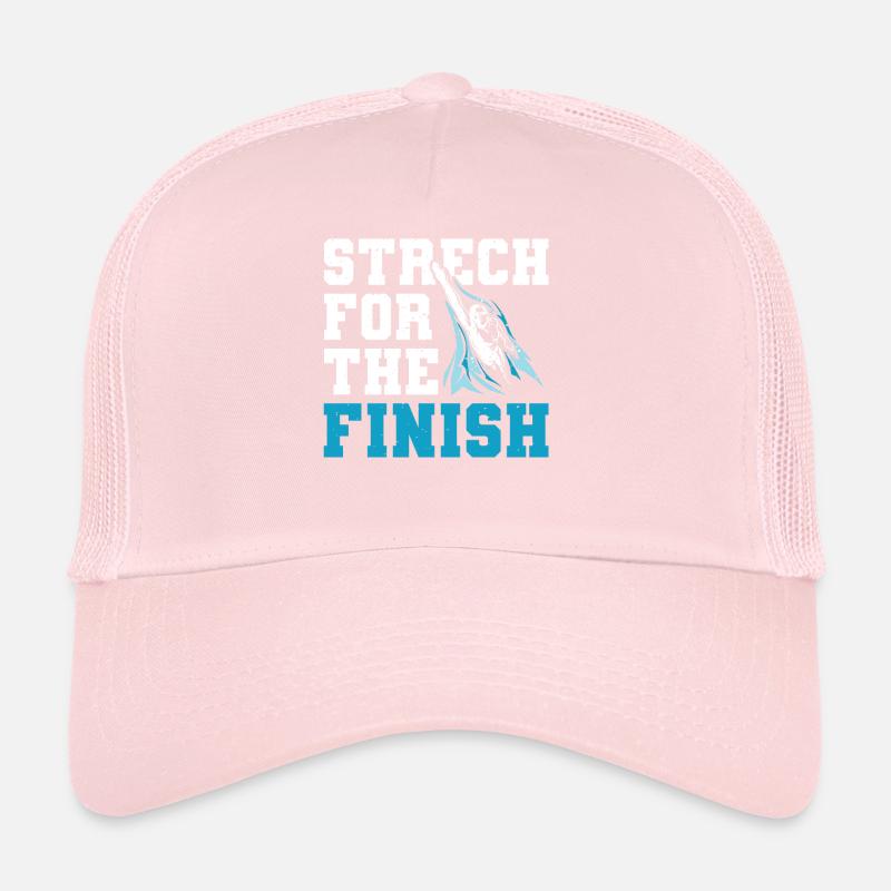 Stretch for the finished float Trucker Cap
