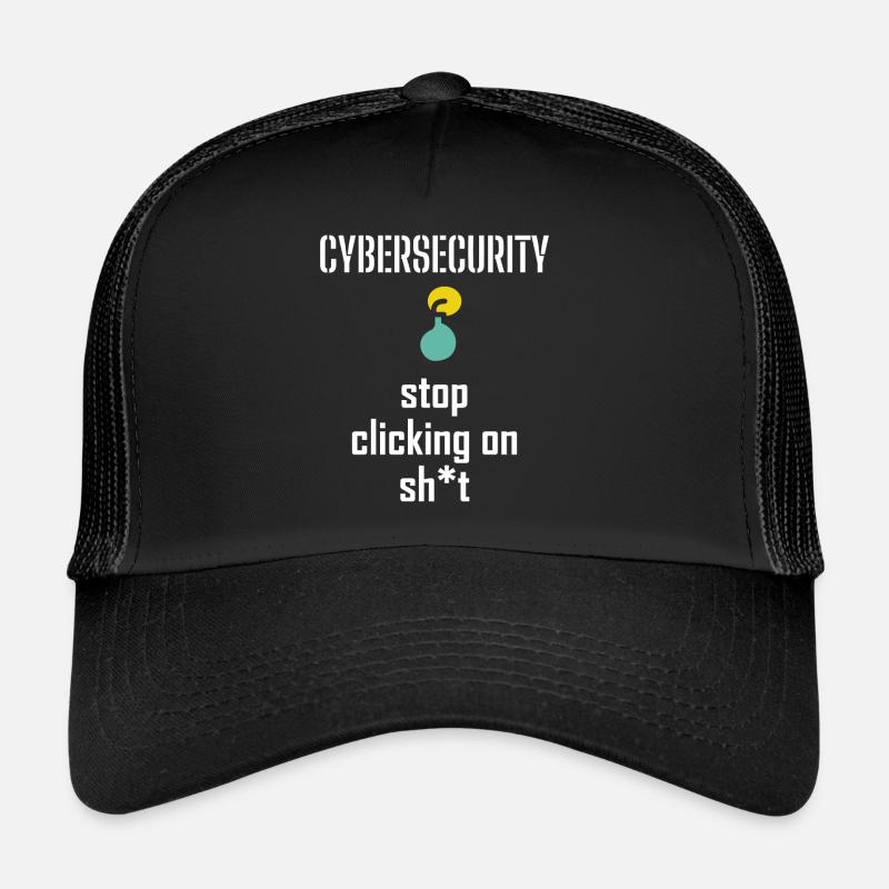 Cybersecurity - IT Security Computer Scientists Trucker Cap