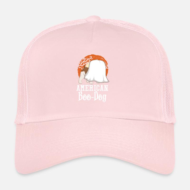 Bouledogue américain Halloween Casquette trucker 