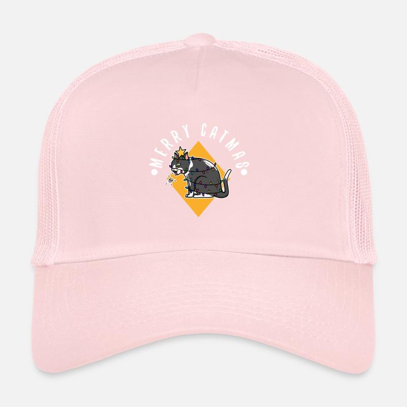 Merry catmas Trucker Cap