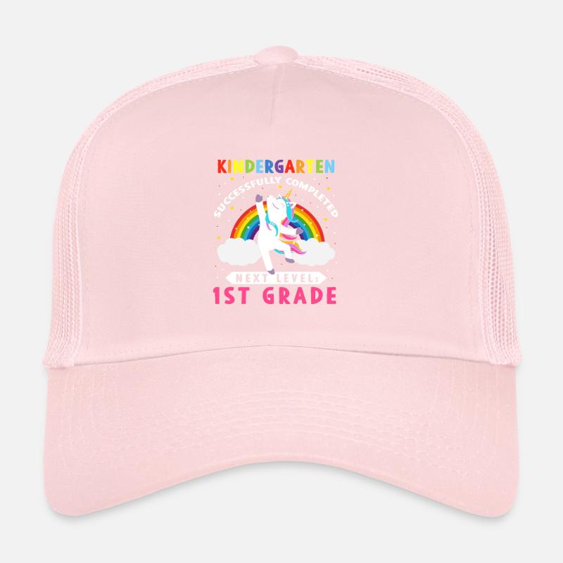 Kindergarten Successfully Completed Einhorn Trucker Cap
