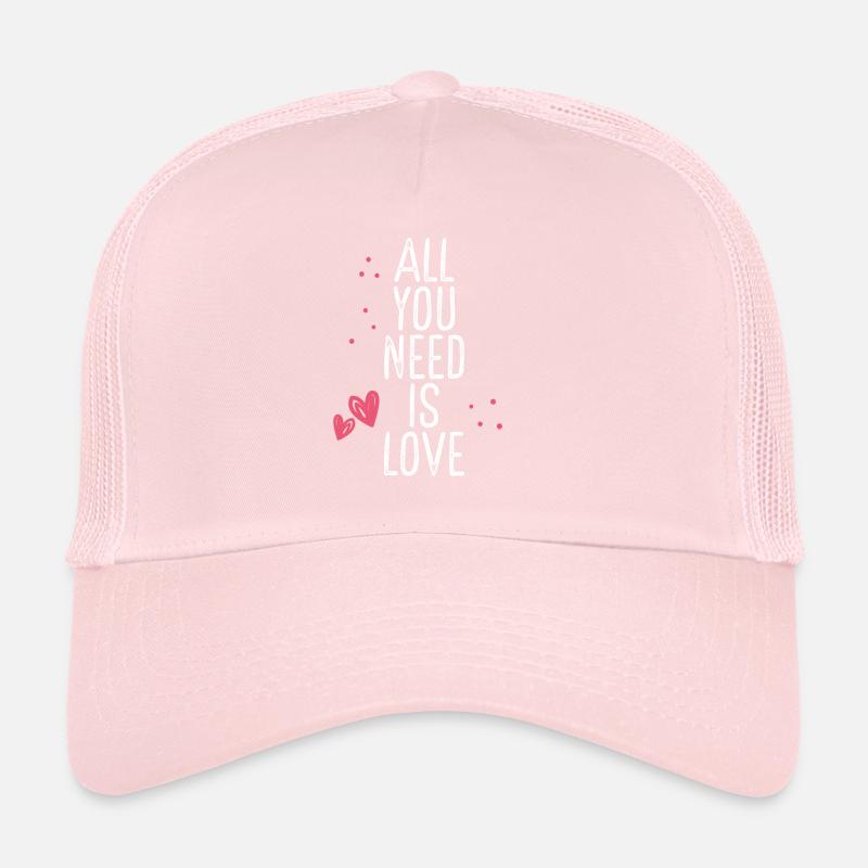Alles Was Du Brauchst Ist Süße Liebe Trucker Cap