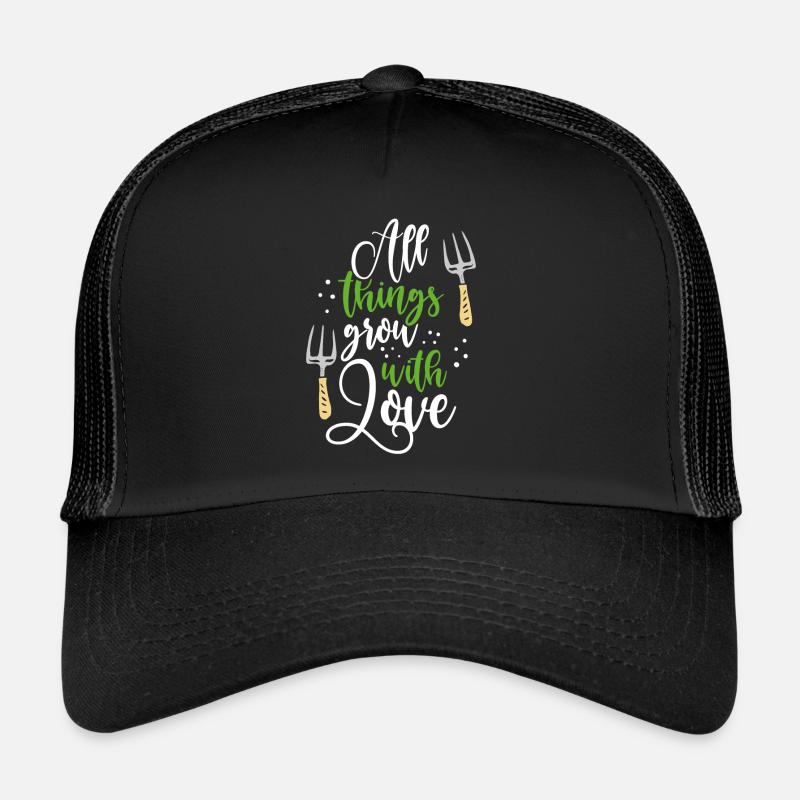 Alle Dinge Wachsen Mit Liebe Trucker Cap