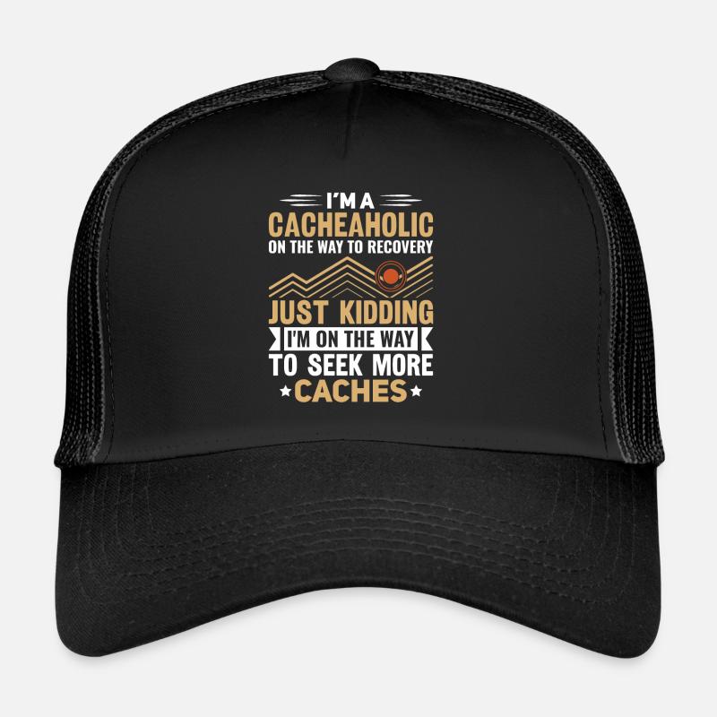 Geocaching Geocacher Geschenk Trucker Cap