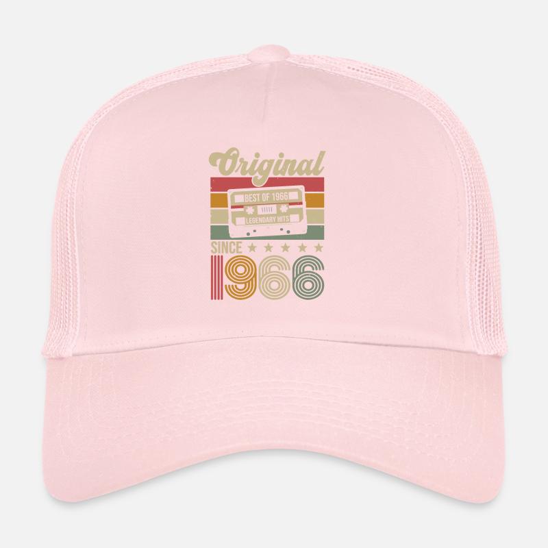 Anniversaire Vintage Idée Cadeau Original 1966 Casquette trucker 