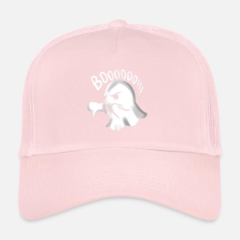 Boo Boooooo Thumps Down Says This Cute Ghost Trucker Cap