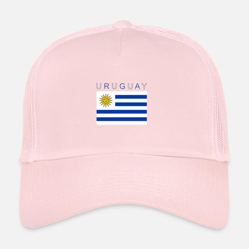 Drapeau de l’Uruguay Montevideo Casquette trucker 