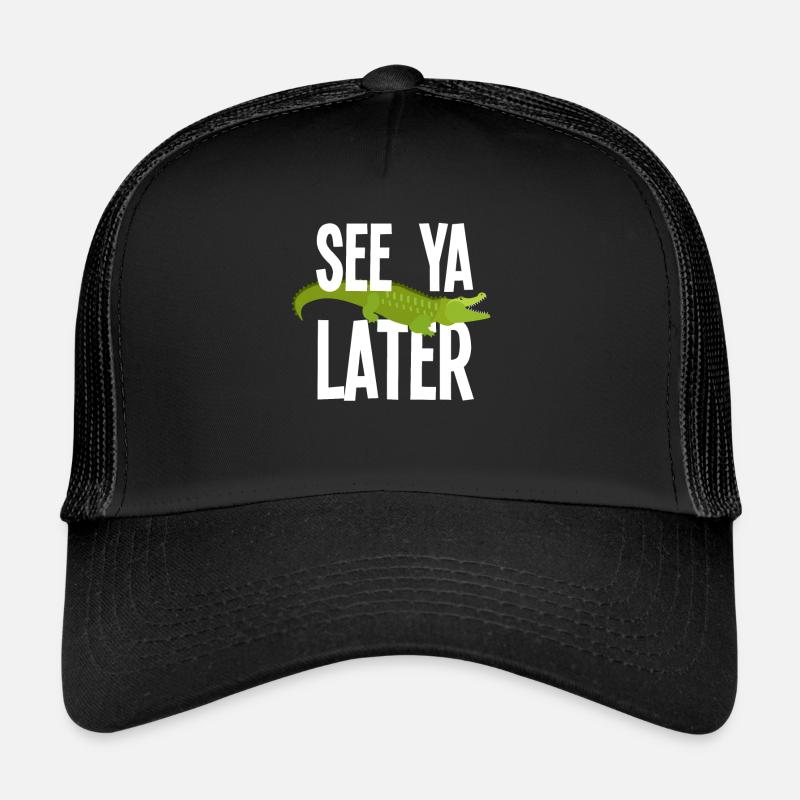 Alligator Alligator Crocodile Crocodile Casquette trucker 
