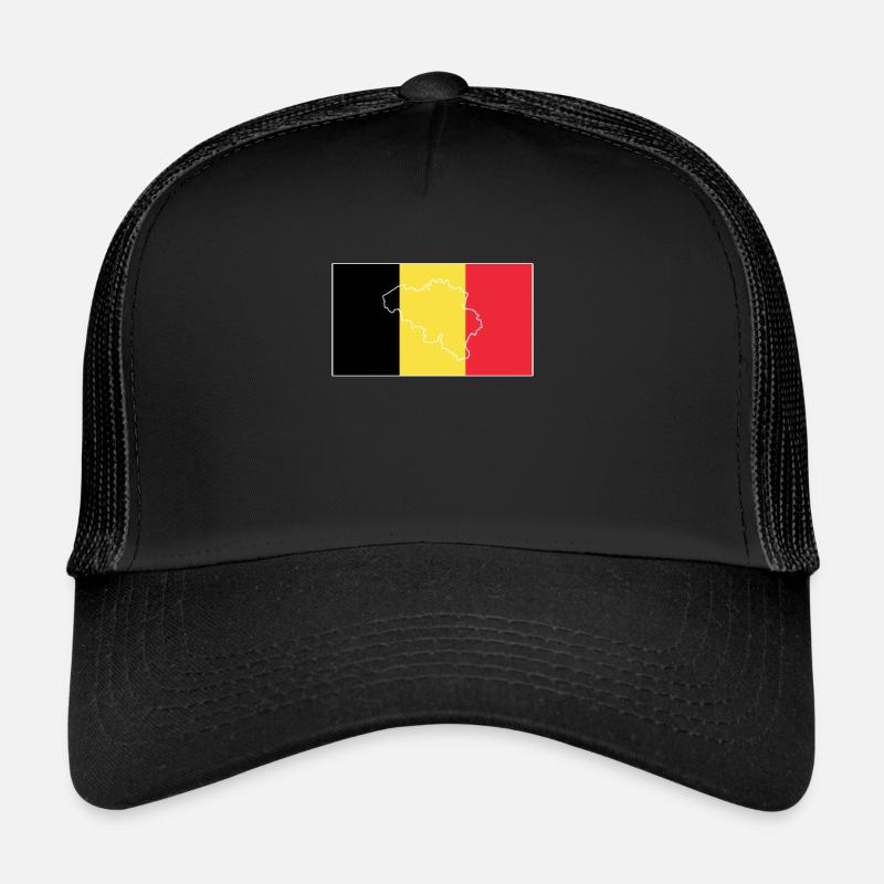 Belgien Flagge Trucker Cap