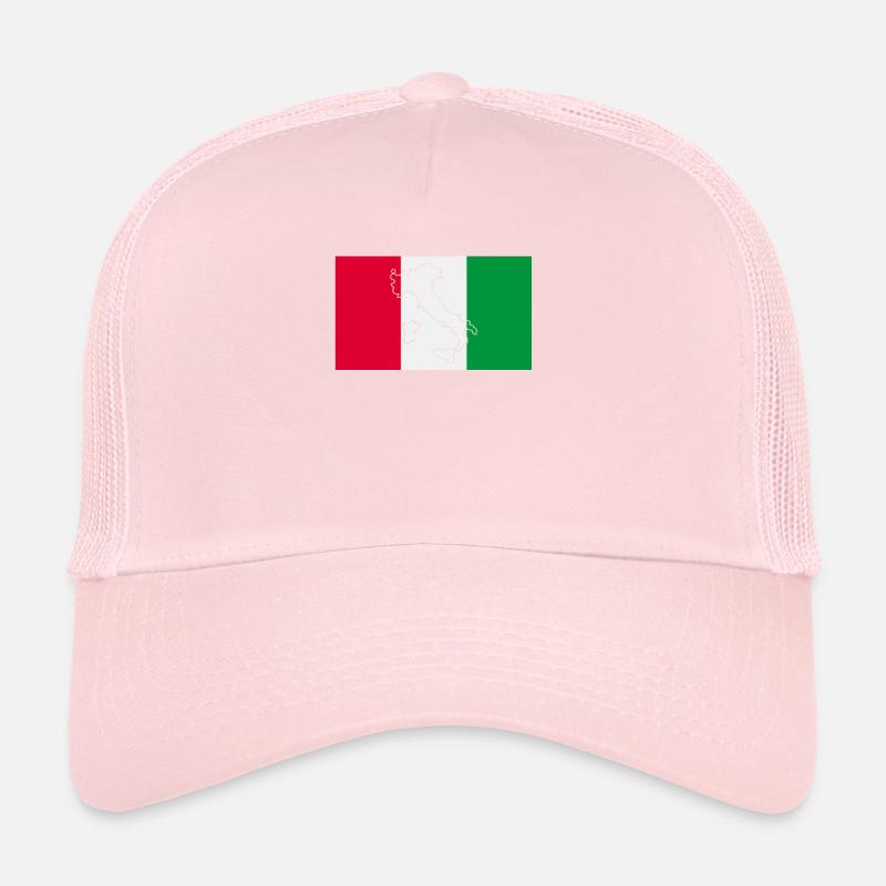 Italy Flag Trucker Cap