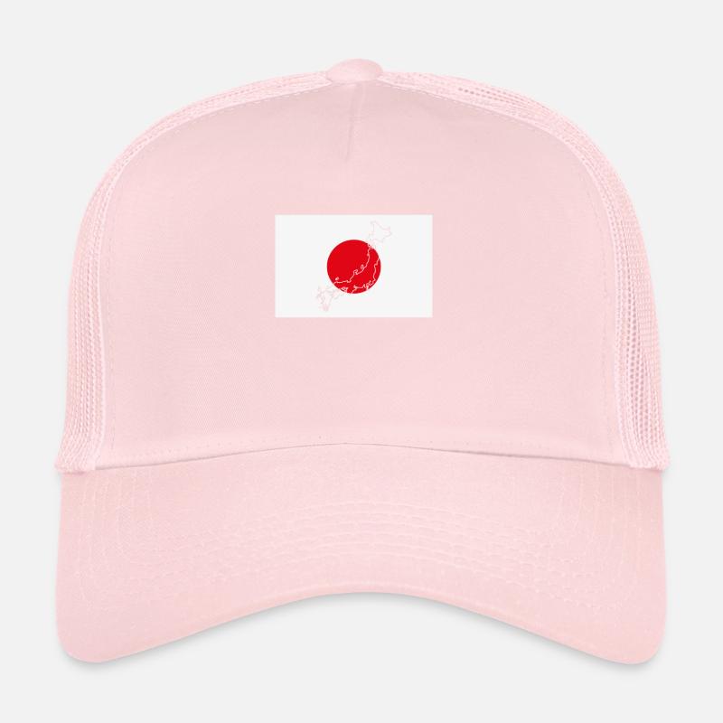 Drapeau du Japon Casquette trucker 