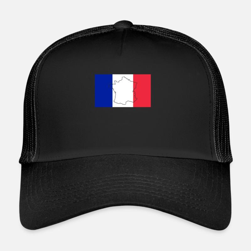 Frankreich Flagge Trucker Cap