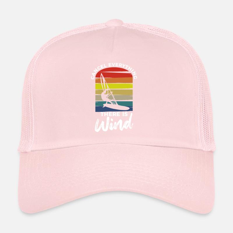 Cancel Everything There Is Wind Windsurfing Windsu Trucker Cap