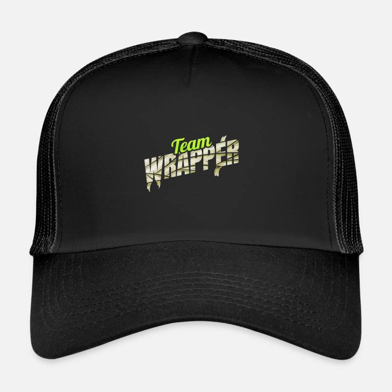 Team Wrapper Mummy Horde Halloween Trucker Cap