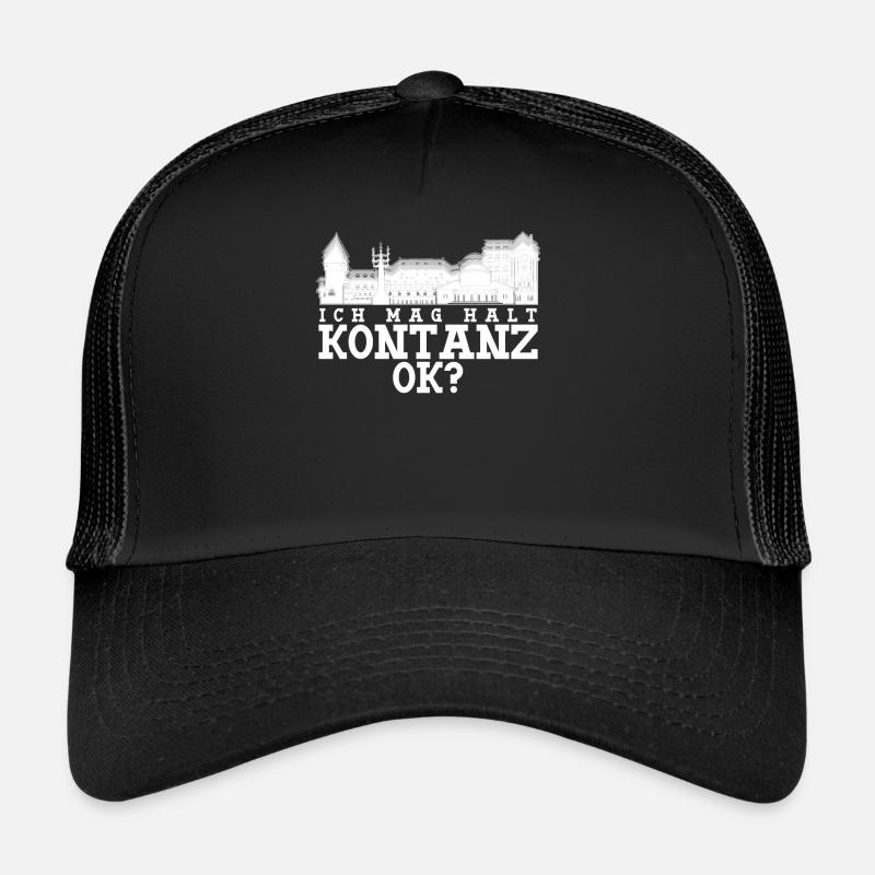 Bodensee Ich mag Konstanz Konstanzer Trucker Cap