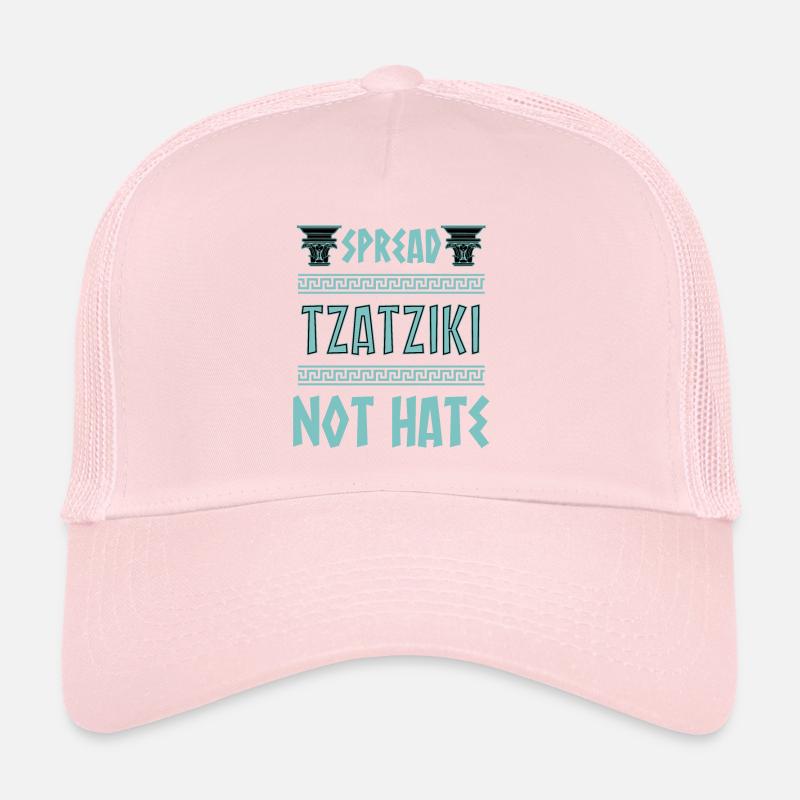 Griechische Mythologie und Griechisches Essen Trucker Cap