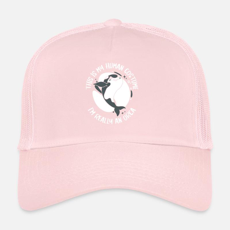 Orque Épaulard Océan Animaux Baleines Casquette trucker 