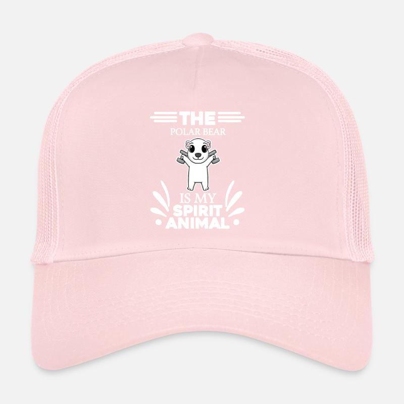 Eisbär Polarbär Bär Trucker Cap