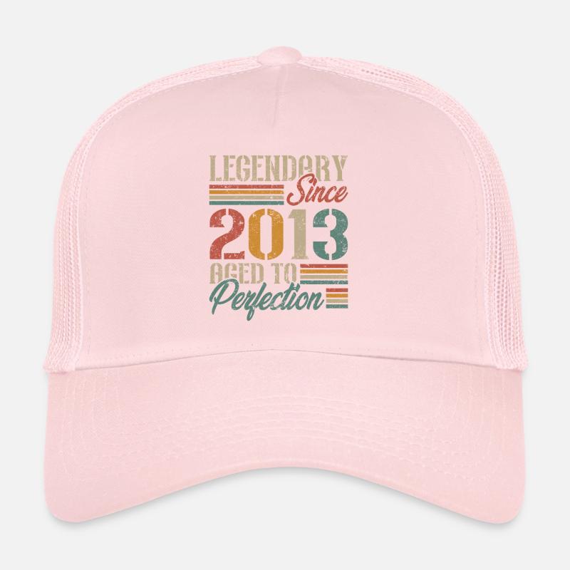 Vintage 2013 Retro Geburtstagsgeschenk Trucker Cap