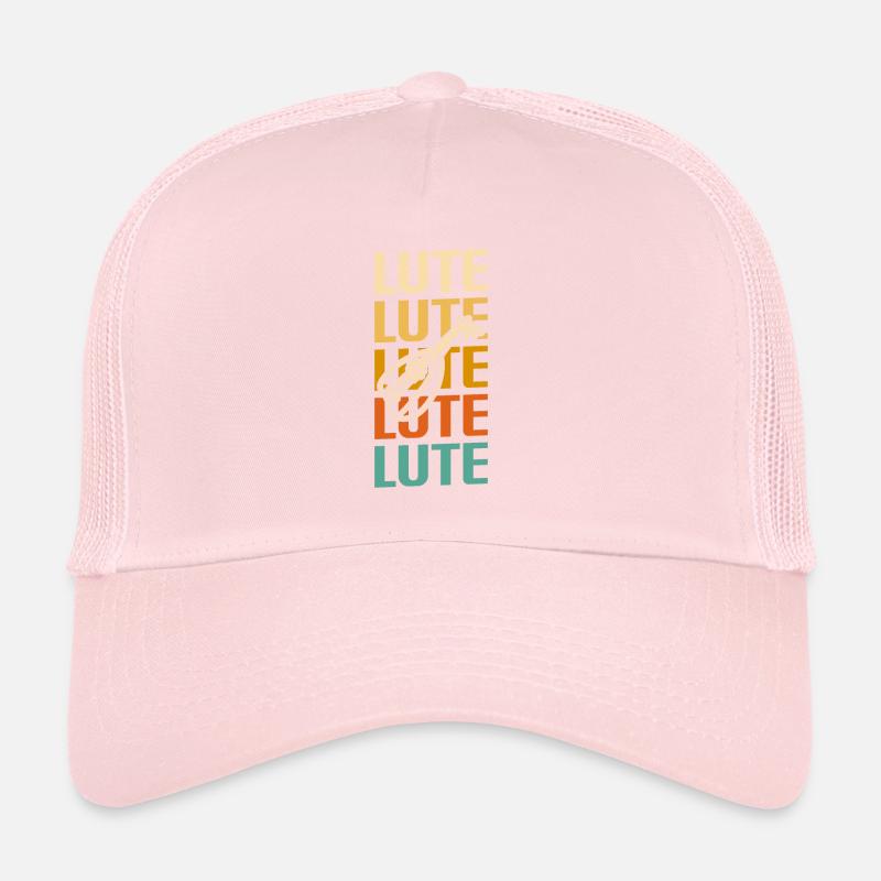 Instrument de luth classique rétro vintage Casquette trucker 