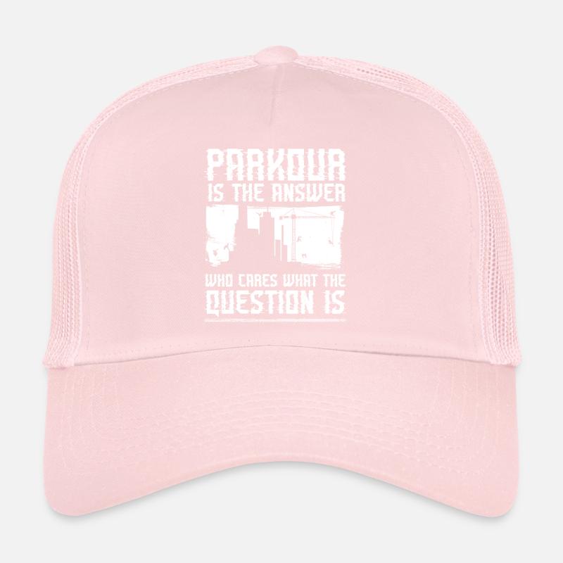 Parkour Free Running Traceur Casquette trucker 