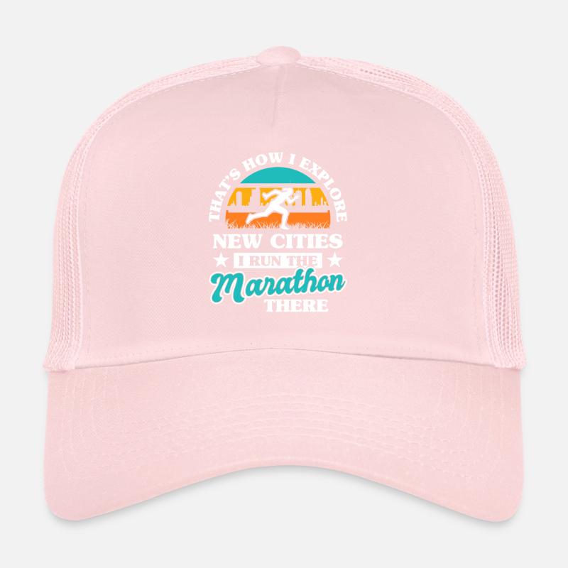 Marathon Competition Sport Ultramarathon Battle Trucker Cap