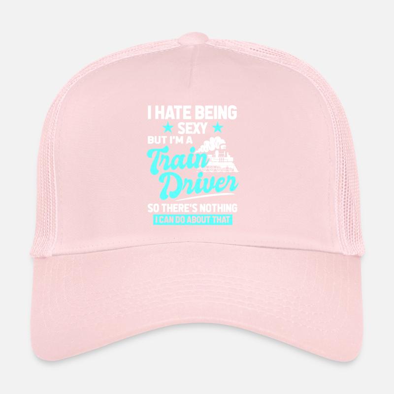 Operator Rail Trainspotting Kraftfahrer Trucker Cap