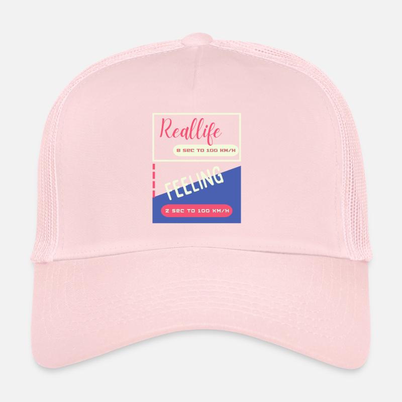 2 secondes à 100 km/h Casquette trucker 