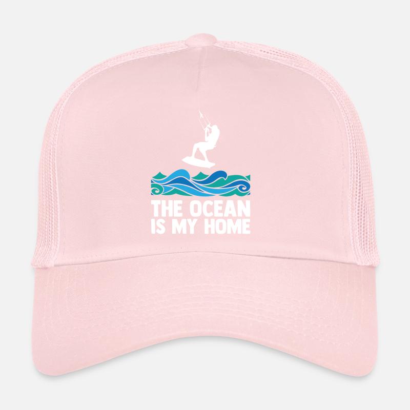 Kitesurf Kitesurf Kiteboard Kiter Kiten Bar Casquette trucker 