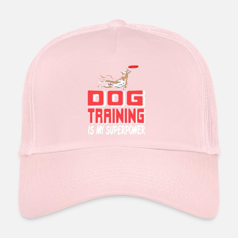 L’éducation canine est mon superpouvoir Cool Retro Designs Casquette trucker 