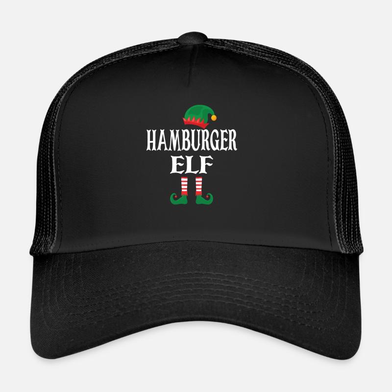 Hamburger Elf - Trucker Cap - Schwarz/Schwarz