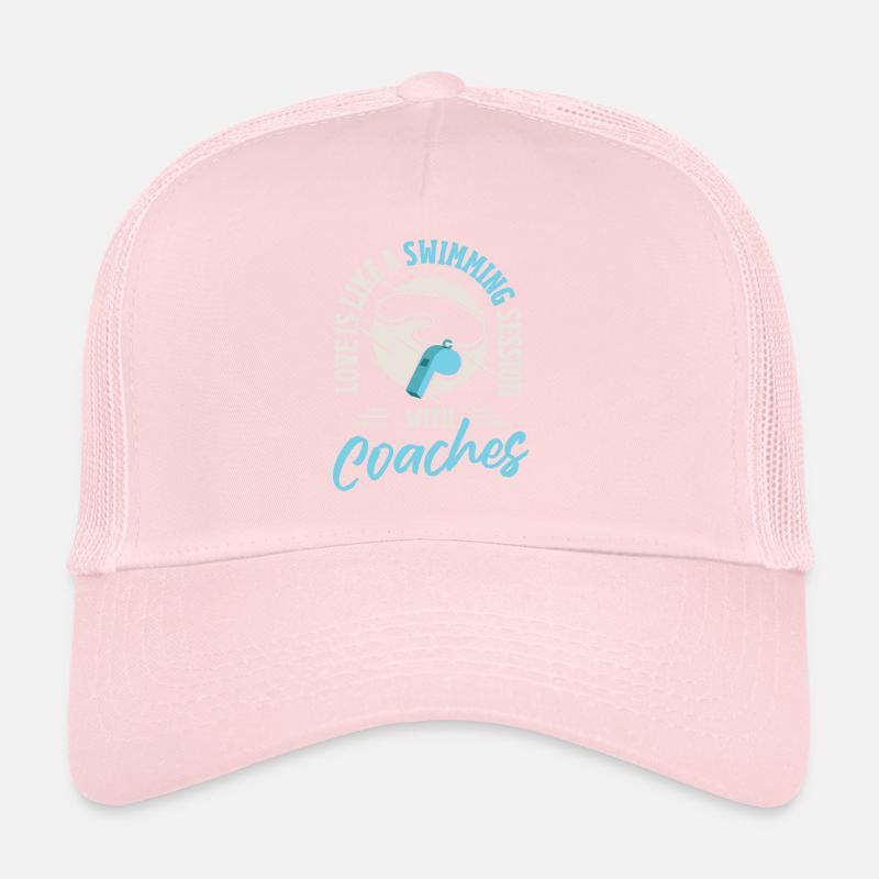 Trainer Instructor Coaching Swimming Sports Trainer Trucker Cap
