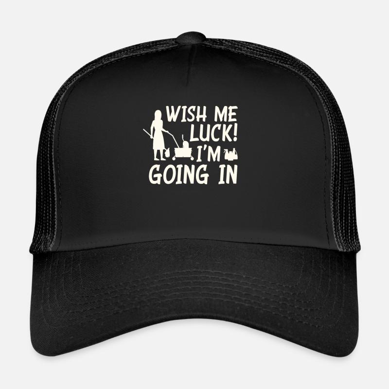 Funny school janitor cleaning Trucker Cap