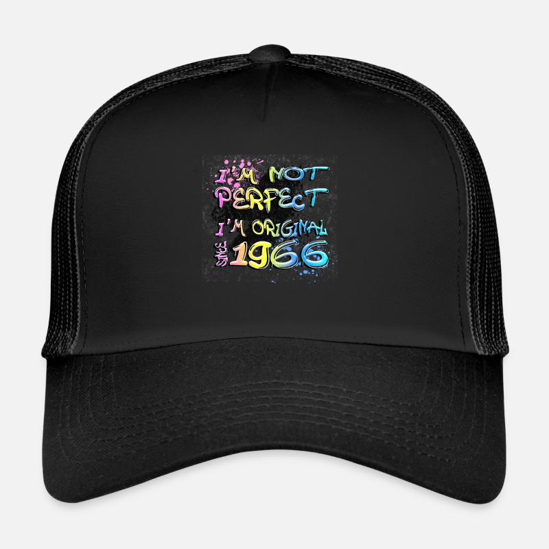 Je ne suis pas parfait, je suis original depuis 1966 Graffiti Casquette trucker 