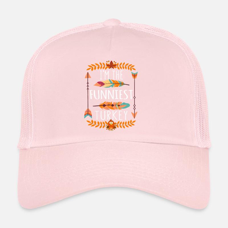 Le jour le plus drôle de la dinde 2022 Joyeux Thanksgiving Casquette trucker 
