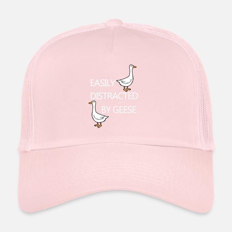 Distrait par les oies, citation amusante de Cute Casquette trucker 